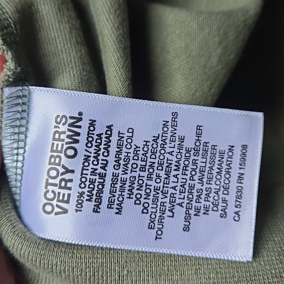 October's Very Own OVO Holographic Owl Hoodie Sz S - Picture 7 of 7